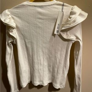 Zara white dress shirt S